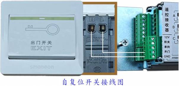 百樂自動門控制器開關接線圖