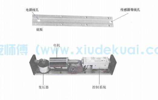 電動閉門器怎么安裝，門禁聯(lián)動接線方法圖解說明書