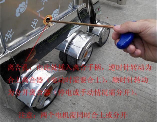電動伸縮門停電了怎么手動開門或關(guān)門？